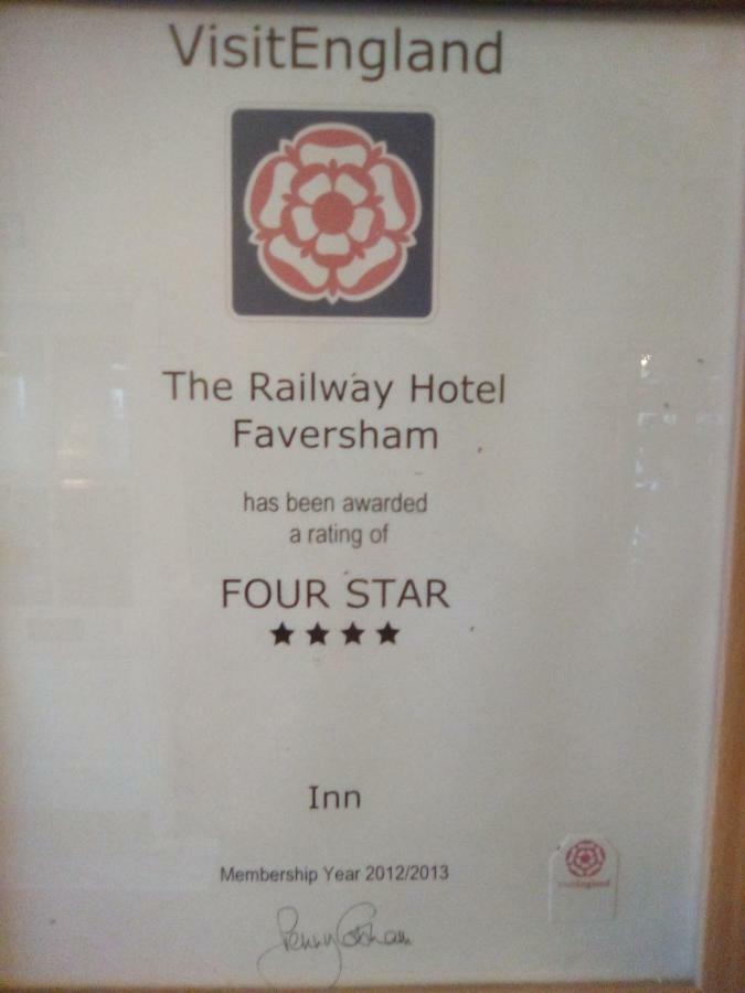 Railway Hotel Faversham Dış mekan fotoğraf